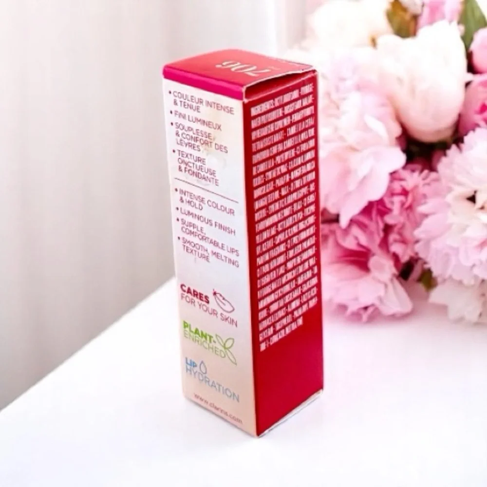 💎 Clarins Joli Rouge Velvet Lipstick 706 Fig Full-Size New In Box
